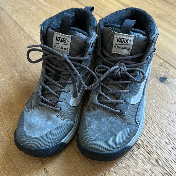 Vans UltraRange Exo Hi MTE-1 Gray Mens Shoes - Picture 2 of 10